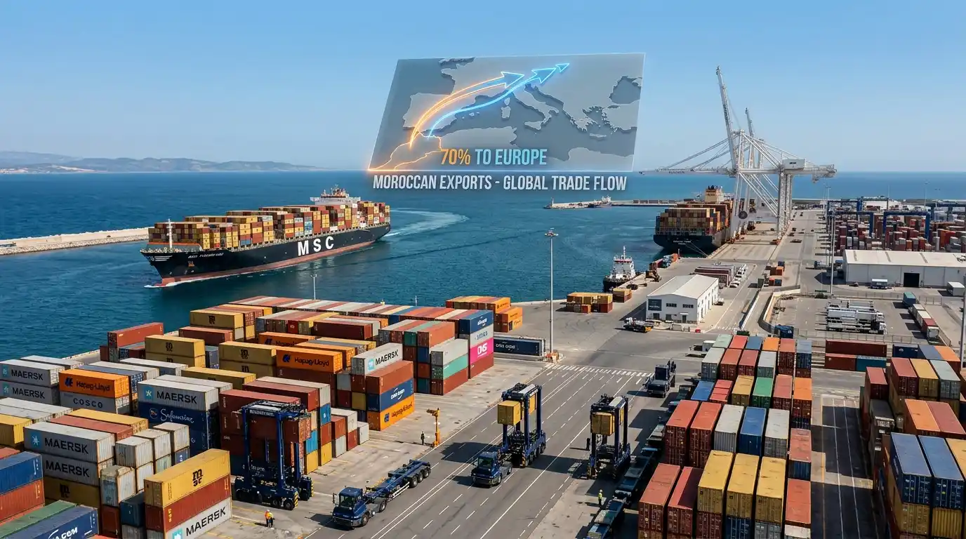 Moroccan shipments to Europe